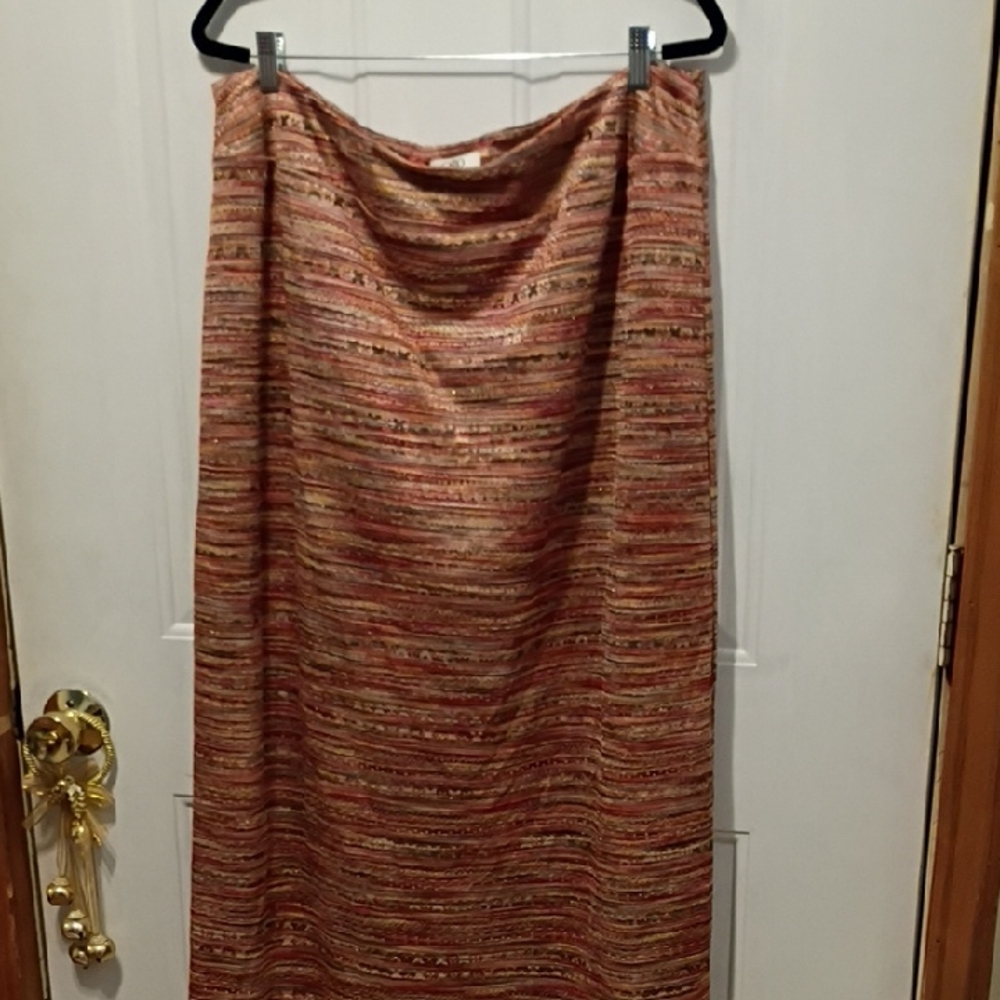 Cato Women's Maxi Skirt in Earthy Tones